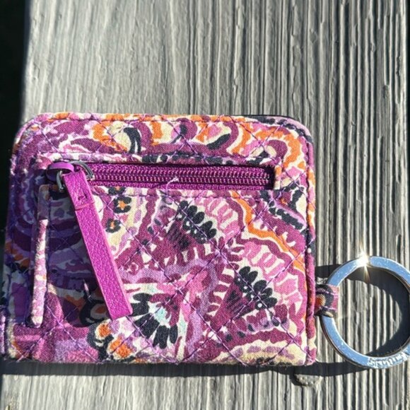 Vera Bradley “Stained Glass Medallion” Zip Around Wallet w/Coin Purse (EUC) - Picture 8 of 13